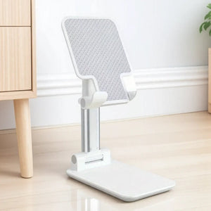 Adjustable Mobile Stand – Foldable Desk Phone Holder with Anti-Slip Base