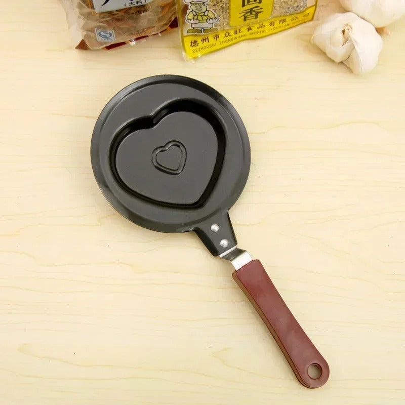 Mini Nonstick Egg Frying Pan – Cute Shape Omelette & Pancake Maker | Heart, Star & Cartoon Design Pan