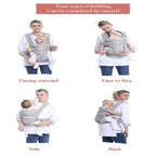 Ergonomic Baby Carrier | Adjustable Newborn to Toddler Carrying Backpack