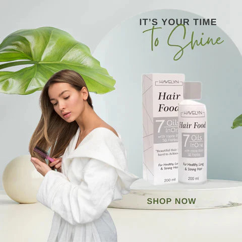 Hair Food Oil – 7 Oils in 1 Herbal Hair Growth Oil