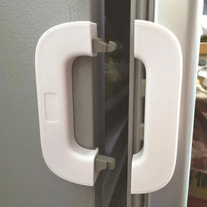 Fridge Lock – Child Safety Refrigerator Lock | Strong Adhesive No Drill Lock for Fridge