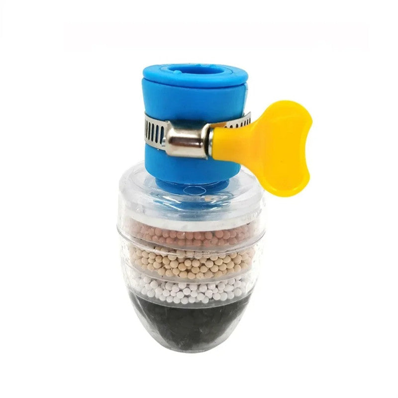 Stone Faucet Water Filter – Multi Layer Tap Filter | Clean & Purify Kitchen Water (Universal Fit)