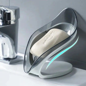 Smart Soap Holder – Automatic Self Draining Soap Dish with Suction Base