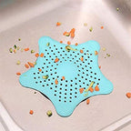 Pack of 3  Sink Star Jali – Silicone Drain Filter | Kitchen Sink Hair & Food Catcher Strainer