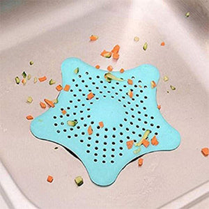 Pack of 3  Sink Star Jali – Silicone Drain Filter | Kitchen Sink Hair & Food Catcher Strainer