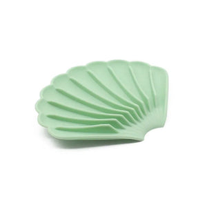 Silicone Soap Holder with Drain – Anti-Slip Shell Design Soap Dish