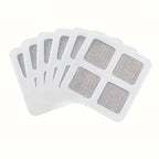 Adhesive Sink Drain Patch (Pack of 20) – Anti-Clog Hair Catcher Filter | Kitchen & Bathroom Drain Protector