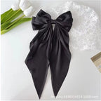 Pack of 2 Elegant Bow Hair Clip – Butterfly Style Long Tail Hair Accessory for Women & Girls