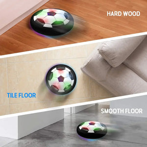 LED Hover Ball Toy for Kids | Air Floating Football Indoor Game