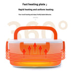 Electric Heated Lunch Box – Portable Food Warmer for Office & Travel