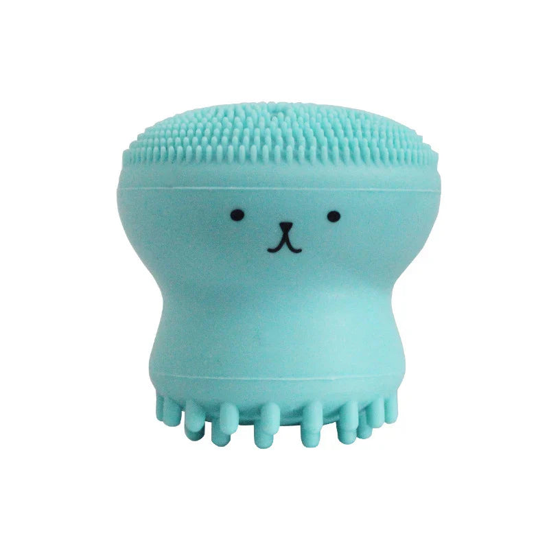 Octopus Facial Cleansing Brush – Silicone Face Scrubber & Deep Pore Massager