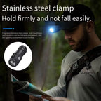 3 Mode Mini LED Flashlight – Portable Torch Light | High Bright Rechargeable Pocket Light