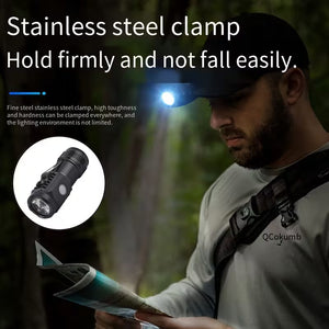 3 Mode Mini LED Flashlight – Portable Torch Light | High Bright Rechargeable Pocket Light