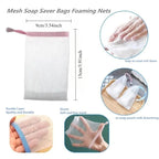 Pack of 3 Soap Saver Bag – Foaming Mesh Soap Net for Rich Lather & Zero Waste