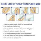 Door Sealing Tape (3 Meter) – Weather Strip Gap Seal (Dust, Noise & Insect Protection)