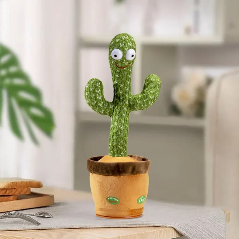 Dancing Cactus Toy for Kids – Talking, Singing & Mimicking Toy