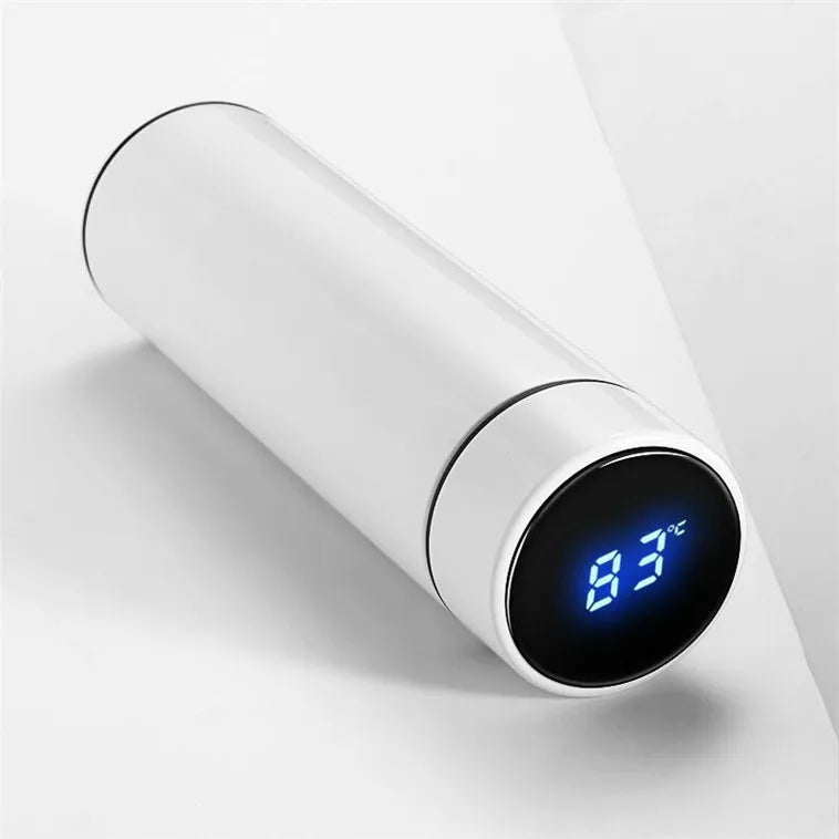 Smart Temperature Bottle – LED Display Stainless Steel Thermos (Hot & Cold)