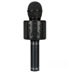 858 Wireless Karaoke Microphone – Bluetooth Singing Mic with Speaker & Voice Effects