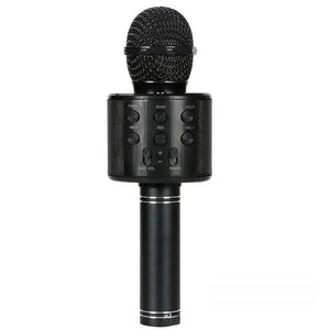 858 Wireless Karaoke Microphone – Bluetooth Singing Mic with Speaker & Voice Effects
