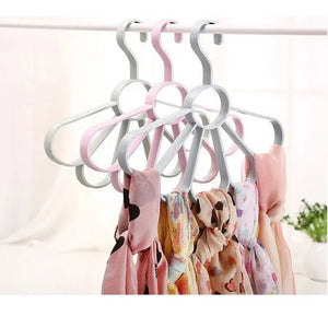 Pack of 2 Flower 5 Ring Hanger