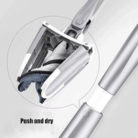 X Style Self Squeeze Mop – Hands-Free Flat Mop with Automatic Drying System