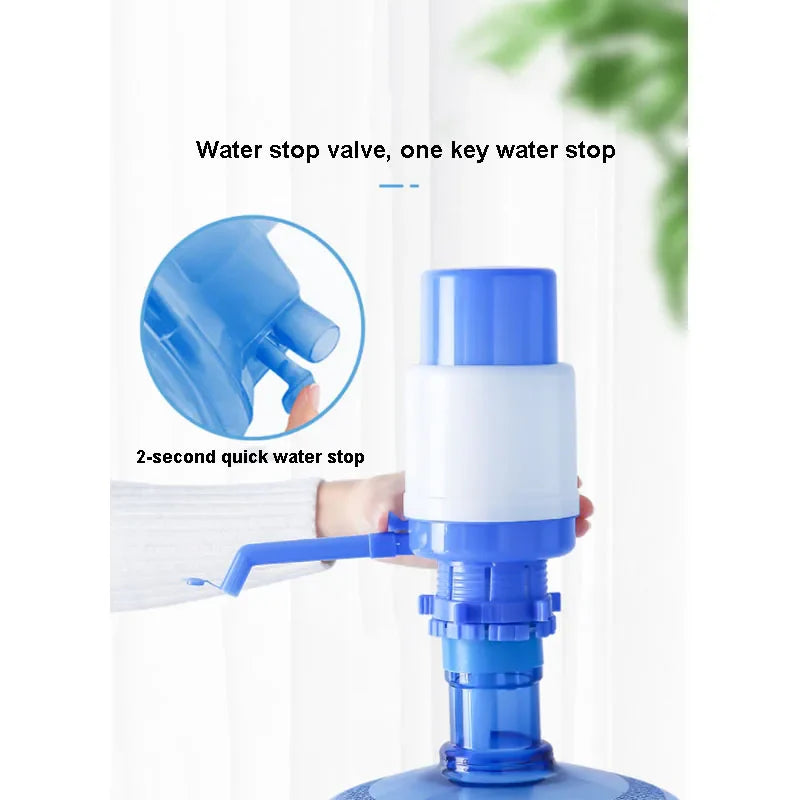 Manual Water Pump (Small) – Portable Hand Press Bottle Dispenser