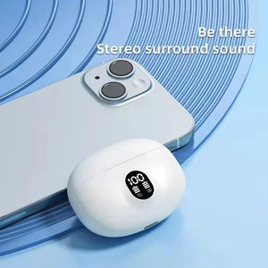 S510 Wireless Bluetooth Earbuds – Stereo Sound, LED Display & Long Battery (Bluetooth 5.3)