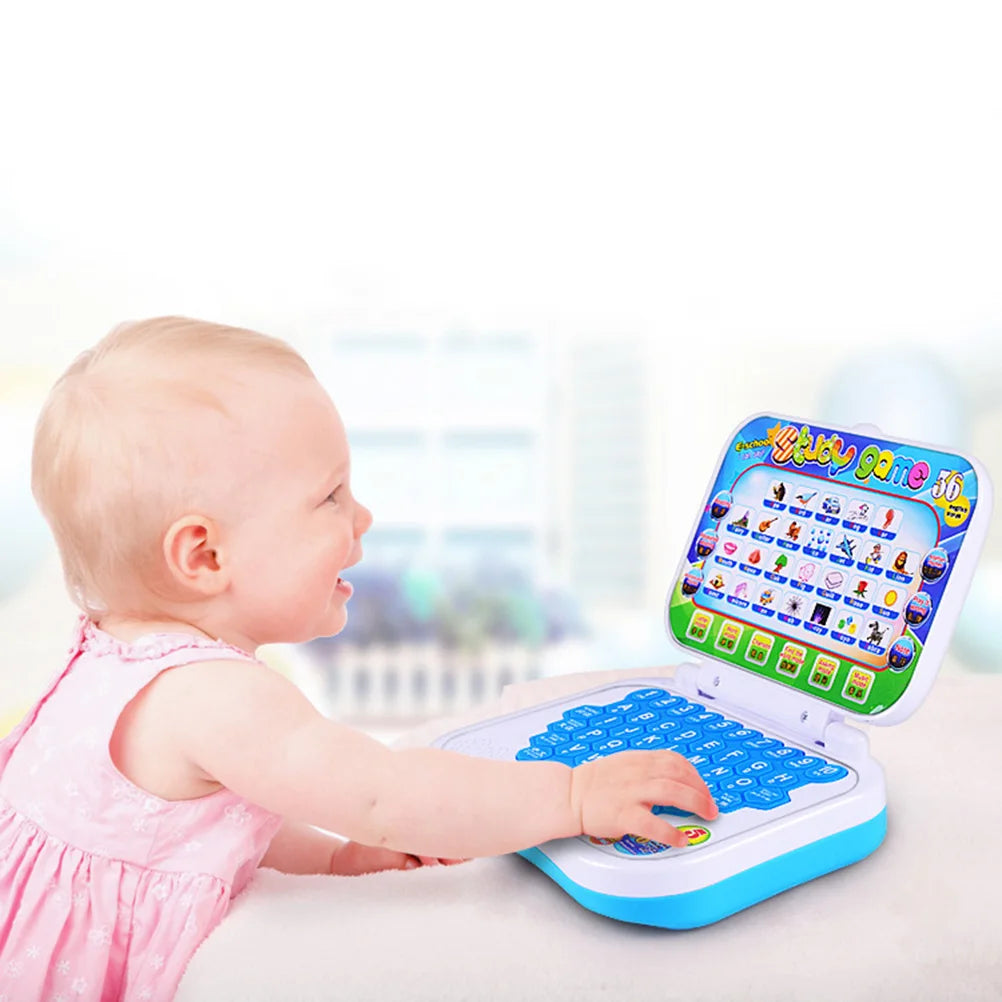 Mini Computer Puzzle Toy for Kids – Educational Learning Laptop with Sounds
