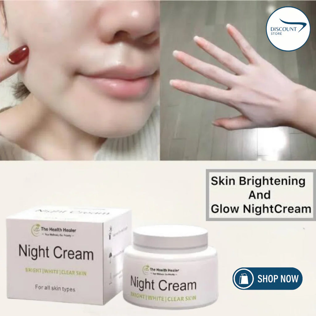 Night Cream Face & Body – Brightening & Deep Moisturizing Cream