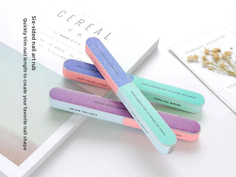 Nail Filer Set – Professional 3 Step Nail Buffer & File | Smooth, Shape & Shine Nails