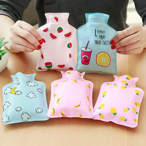 Pack of 2 Hot Water Bag – Soft Rubber Heat Therapy Bottle for Pain Relief