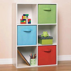 Pack of 2 Foldable Toy Storage Box – Multi-Purpose Fabric Organizer with Handle