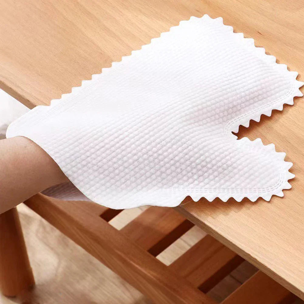 Dust Remover Gloves (10pcs) – Disposable Cleaning Gloves for Kitchen & Home