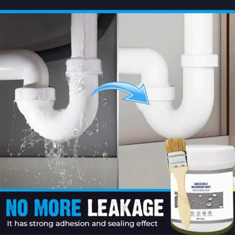 Invisible Waterproof Sealant – Leak Repair Paste | Crack Filler & Water Leakage Solution