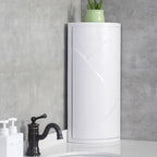 EMSA Bathroom Cabinet – Double Layer Corner Storage Organizer