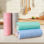 Reusable Kitchen Tissue Roll (BIG Size) – Super Absorbent Cleaning Cloth Roll