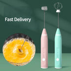 Electric Coffee Mixer – Rechargeable Milk Frother for Cappuccino, Latte & Eggs