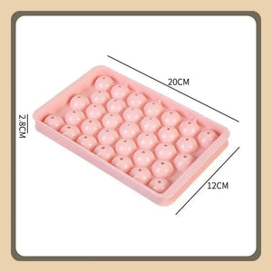 Pack of 2 Ice Cube Tray (Large) – Big Size Plastic Ice Tray with Easy Release Design