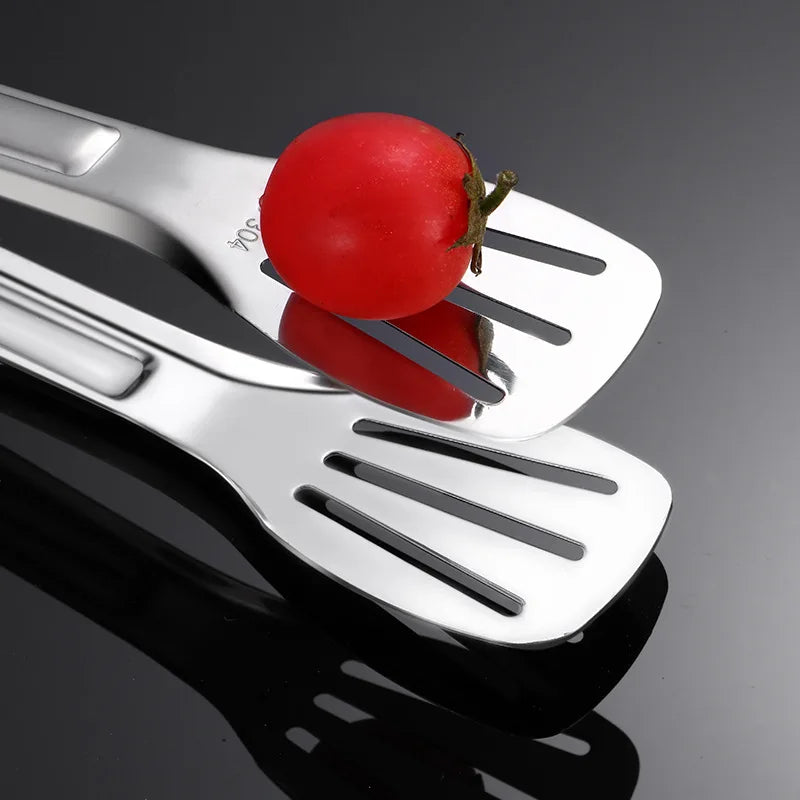 Stainless Steel Kitchen Tong – Multi Purpose Cooking & BBQ Tongs | Heat Resistant Food Serving Tong