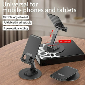 Adjustable Mobile Stand Bracket – Foldable Phone Holder Desk Stand (Universal)