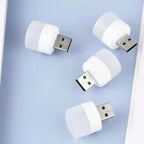 Pack of 3 Mini USB LED Bulbs – Portable Plug & Play Night Light for Power Bank/Laptop