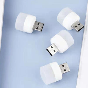 Pack of 3 Mini USB LED Bulbs – Portable Plug & Play Night Light for Power Bank/Laptop