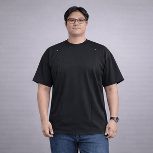 SlimAura Men’s Premium Cotton T-Shirt – Soft, Breathable & Comfortable Fit