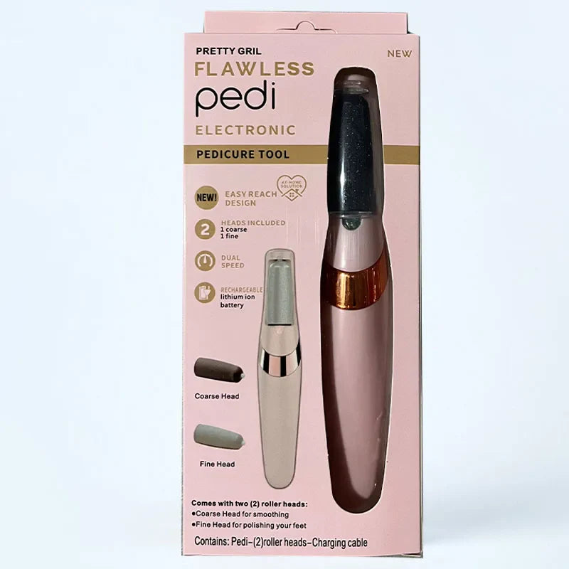 Flawless Pedicure Tool – Electric Foot Callus Remover | Rechargeable Waterproof Heel File