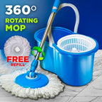 Royal Spin Mop (Plastic) – 360° Easy Cleaning Mop with Bucket