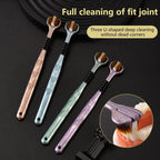 3-Sided Toothbrush (Pack of 2) – U-Shaped Triple Cleaning Brush | Fast & Deep Teeth Cleaning