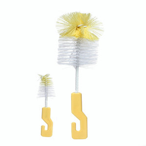 Baby Bottle Cleaning Brush Set – 2-in-1 Nipple & Bottle Cleaner