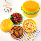 Burger Shape Lunch Box – Cute Kids Lunch Box Leakproof Food Container