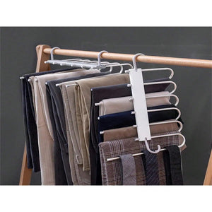 Pack of 2 Pant Hanger For Clothes Organizer
