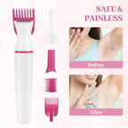 5 in 1 Ladies Electric Trimmer – Veet Style Waterproof Hair Removal Kit